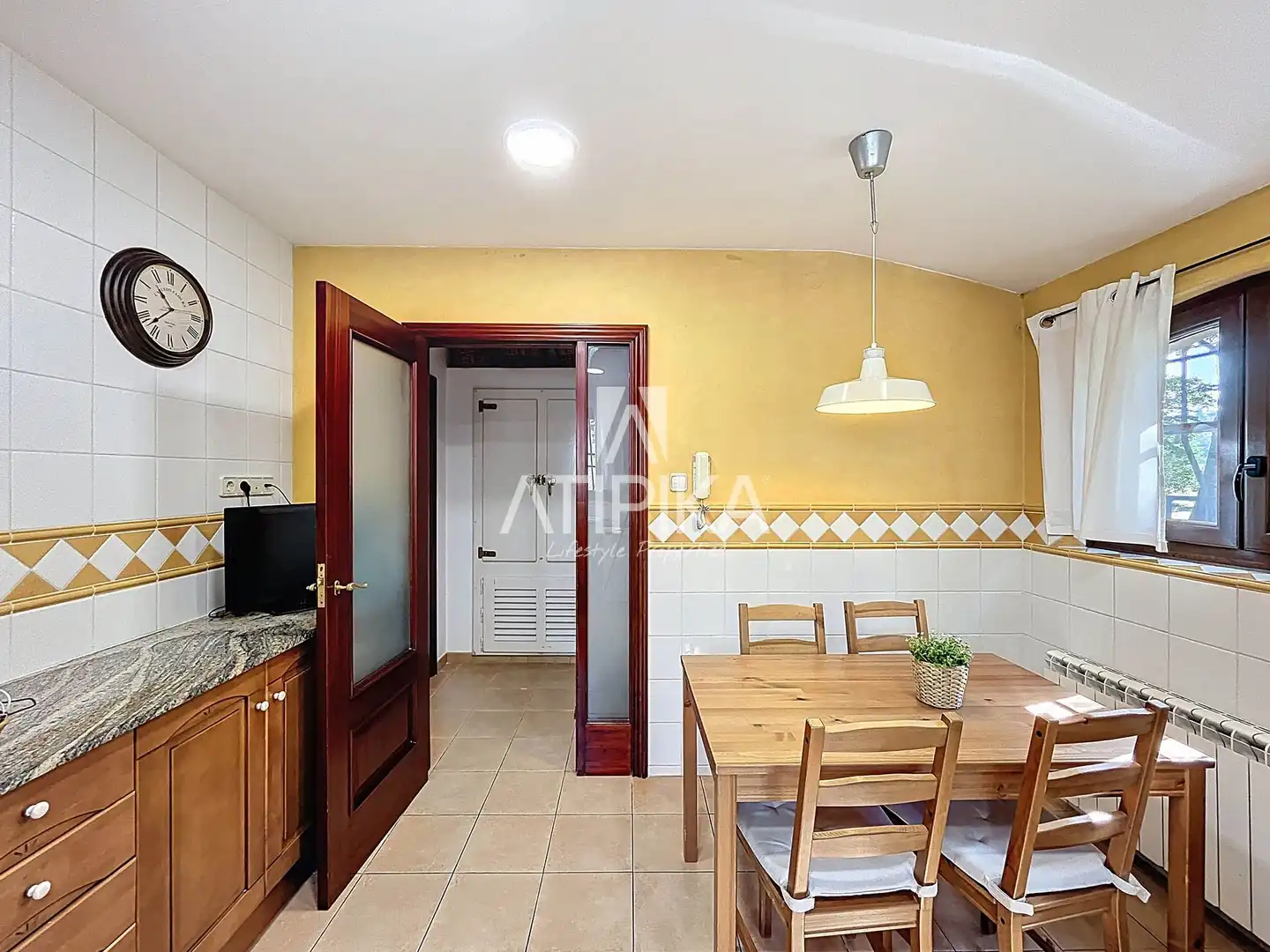Cocina de Finca rústica en venta en Vallgorguina con Calefacción, Parquet y Trastero