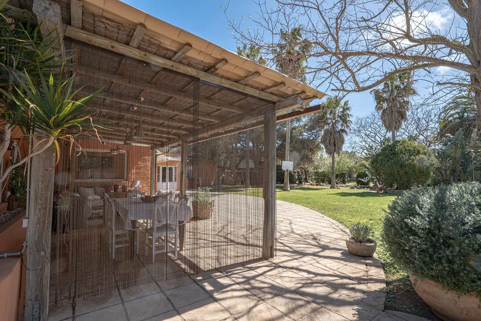 Garden of Houses for sale in Maó - Mahón  with Air Conditioner, Private garden and Terrace