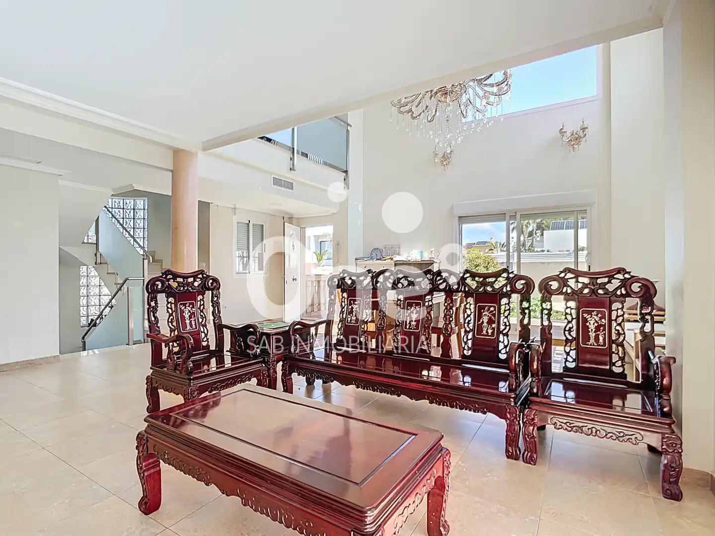 Sala de estar de Casa o chalet en venta en L'Eliana con Aire acondicionado, Jardín privado y Terraza