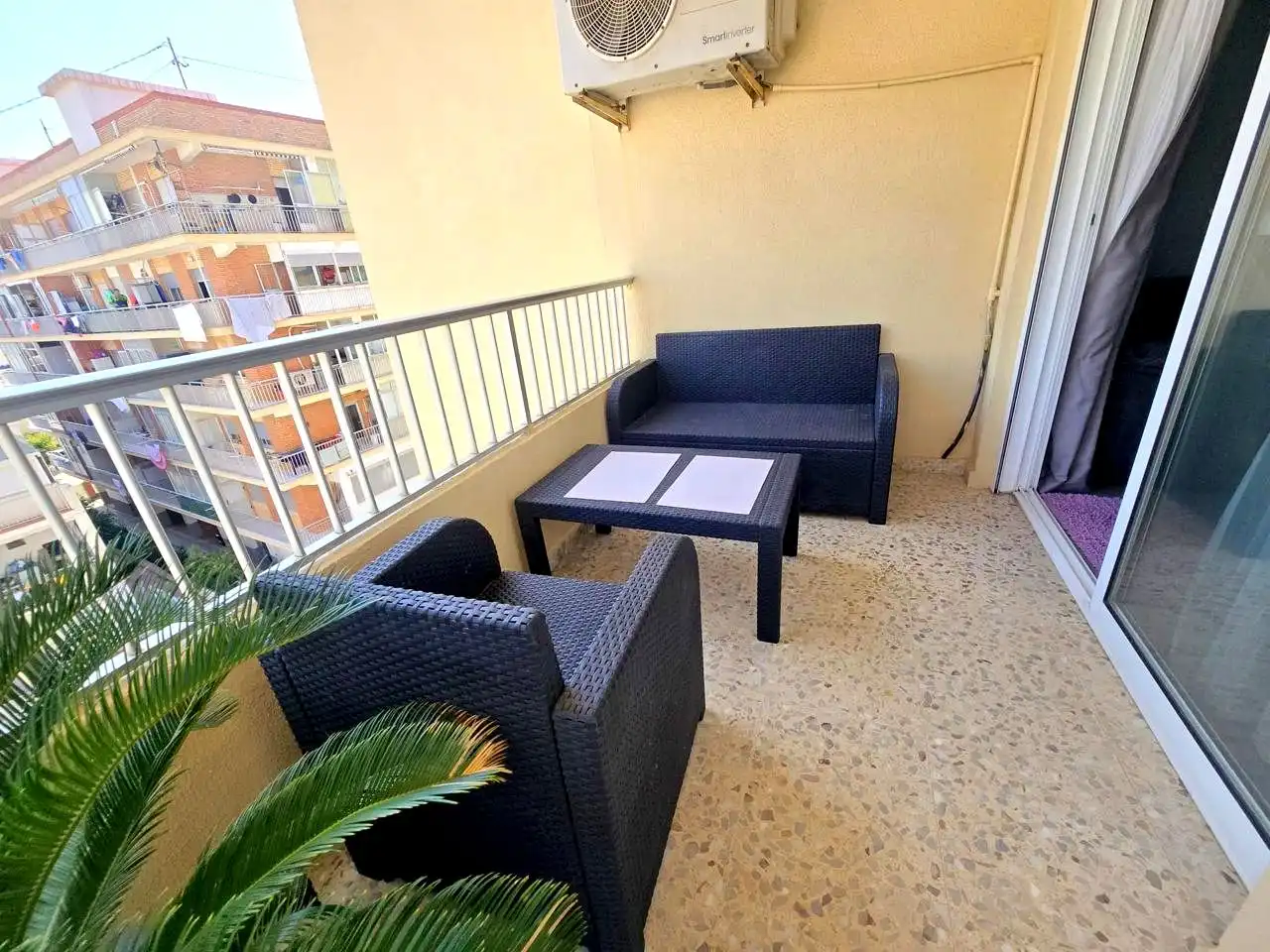 Terrasse von Wohnungen zum Verkauf in Gandia mit Klimaanlage, Terrasse und Möbliert