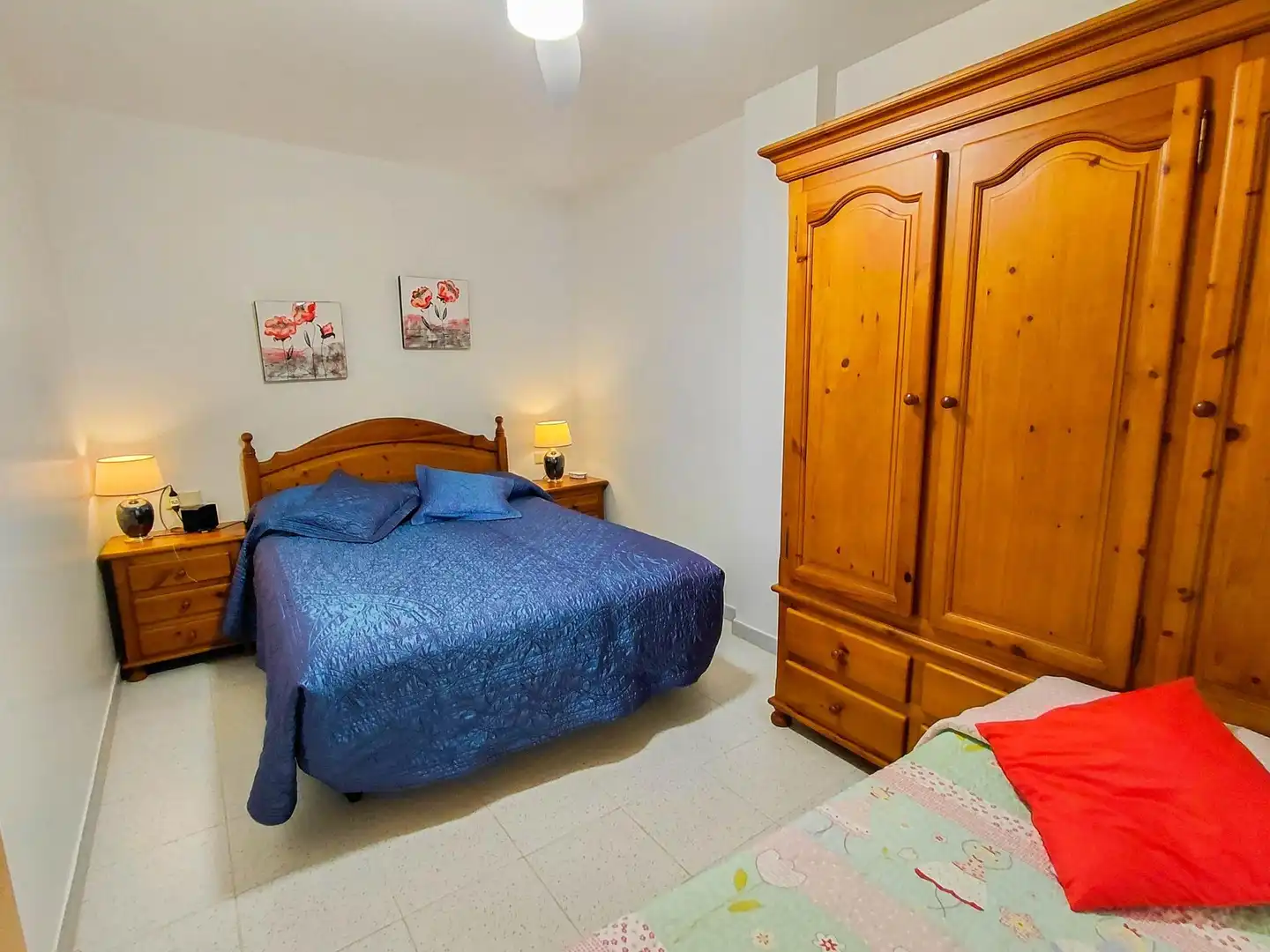 Bedroom of Ground floor for sale in Cunit  with Air Conditioner, Private garden and Terrace