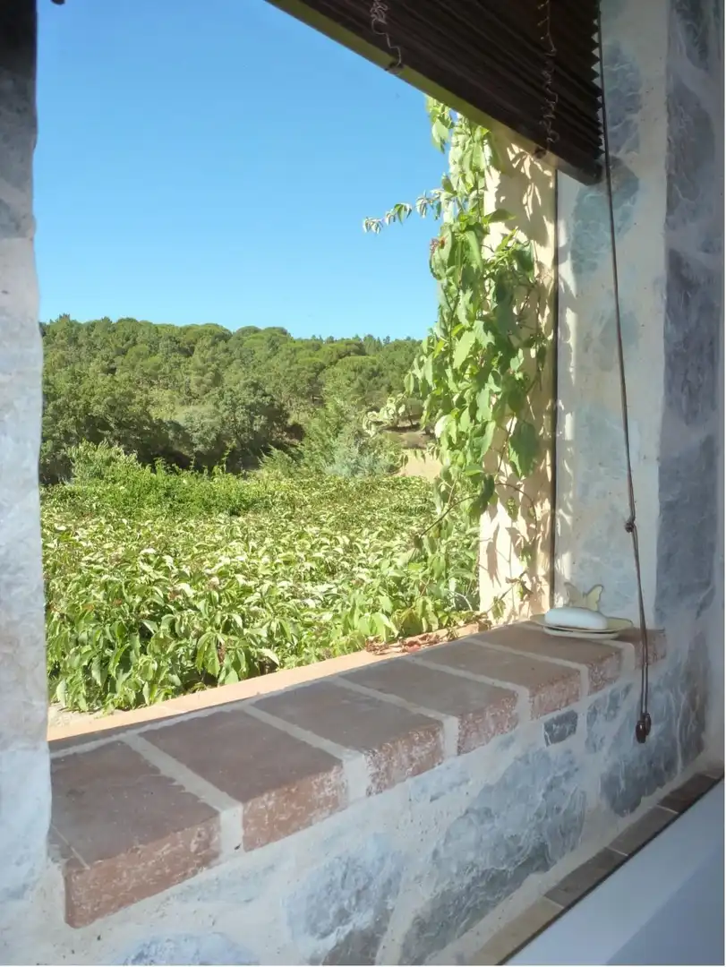 Terraza de Casa o chalet en venta en Calera de León con Jardín privado, Terraza y Amueblado