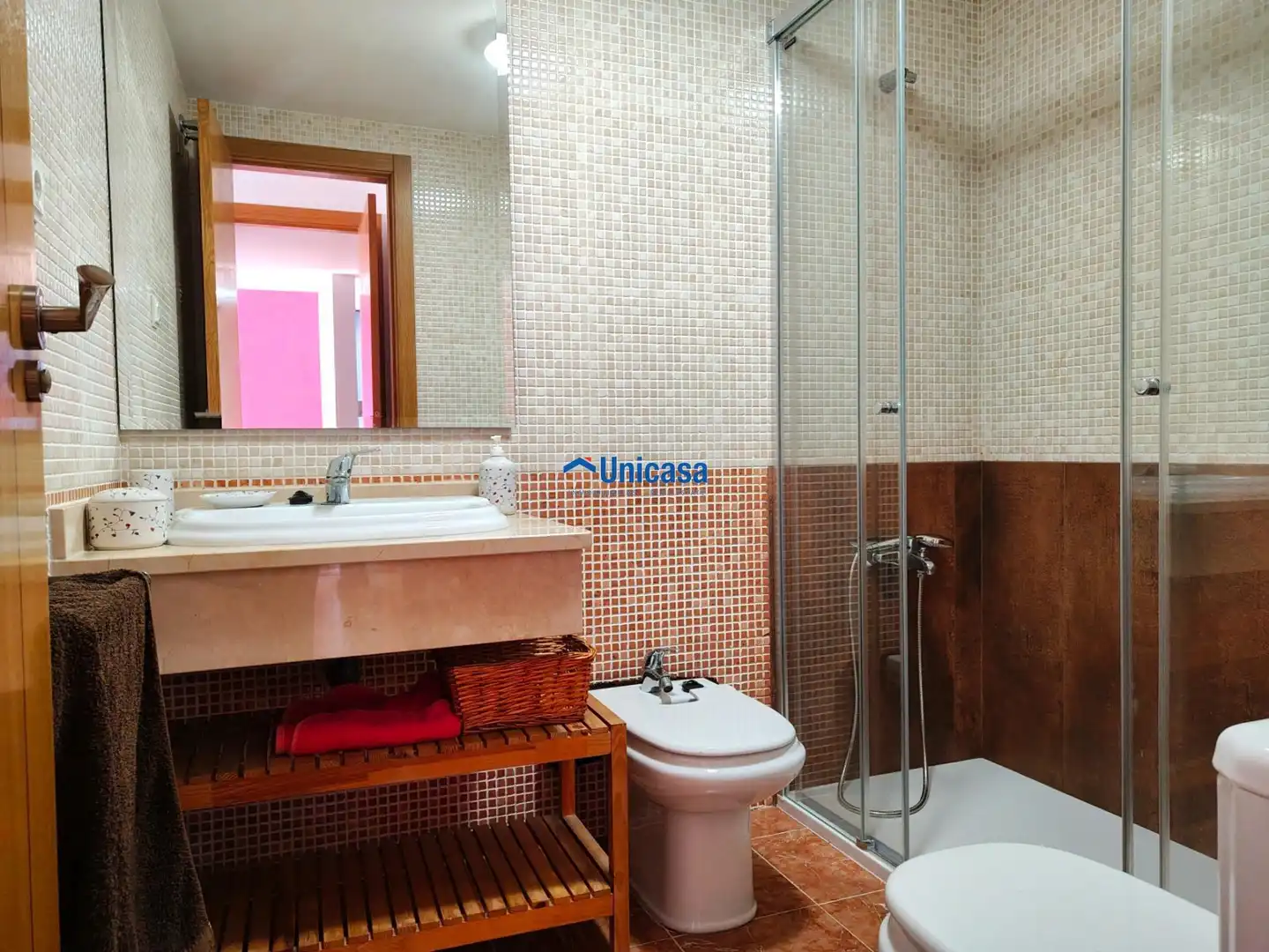 Bathroom of Flat for rent in Málaga  with Air Conditioner, Furnished and Community pool