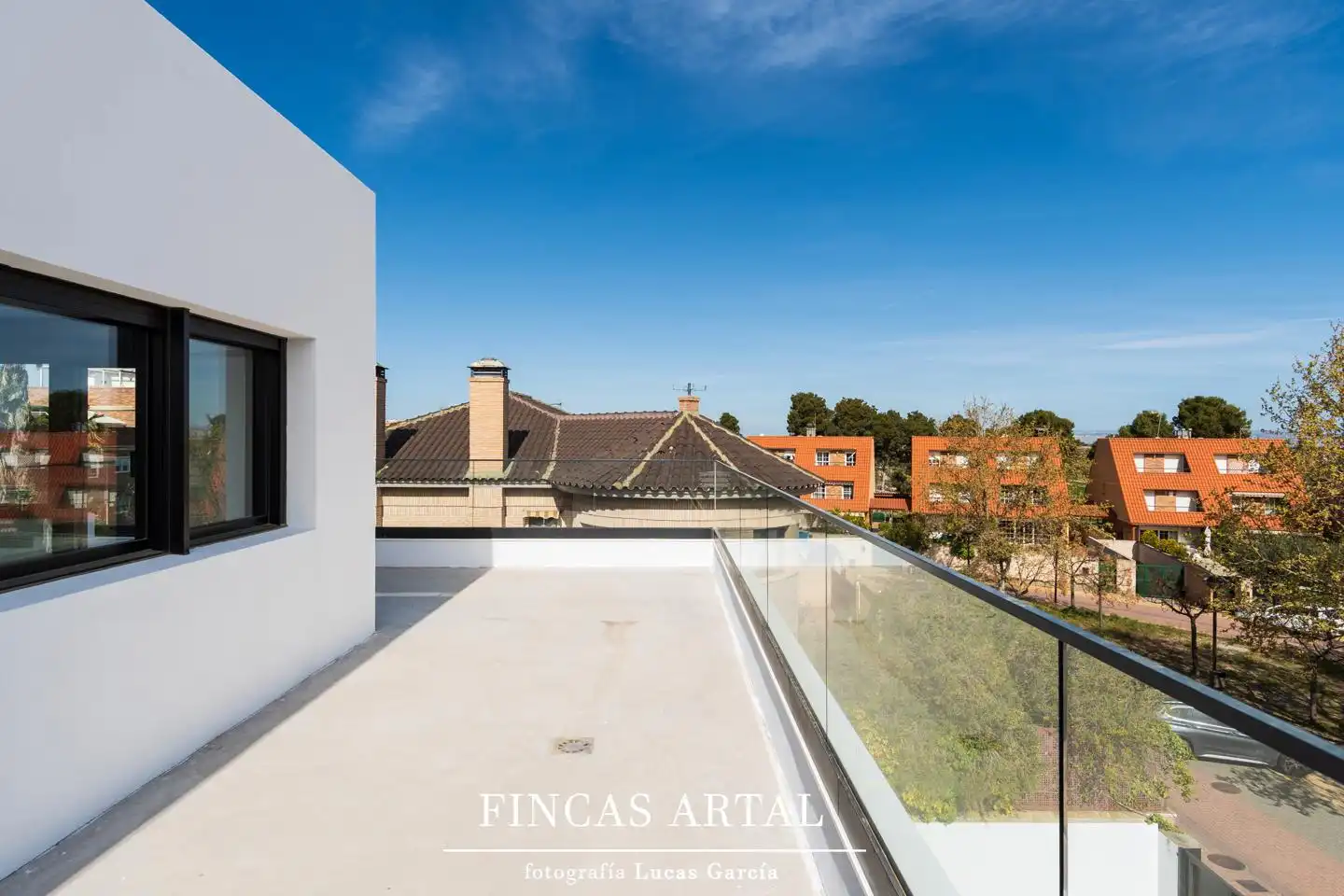 Terraza de Casa o chalet en venta en Zaragoza con Aire acondicionado, Calefacción y Jardín privado