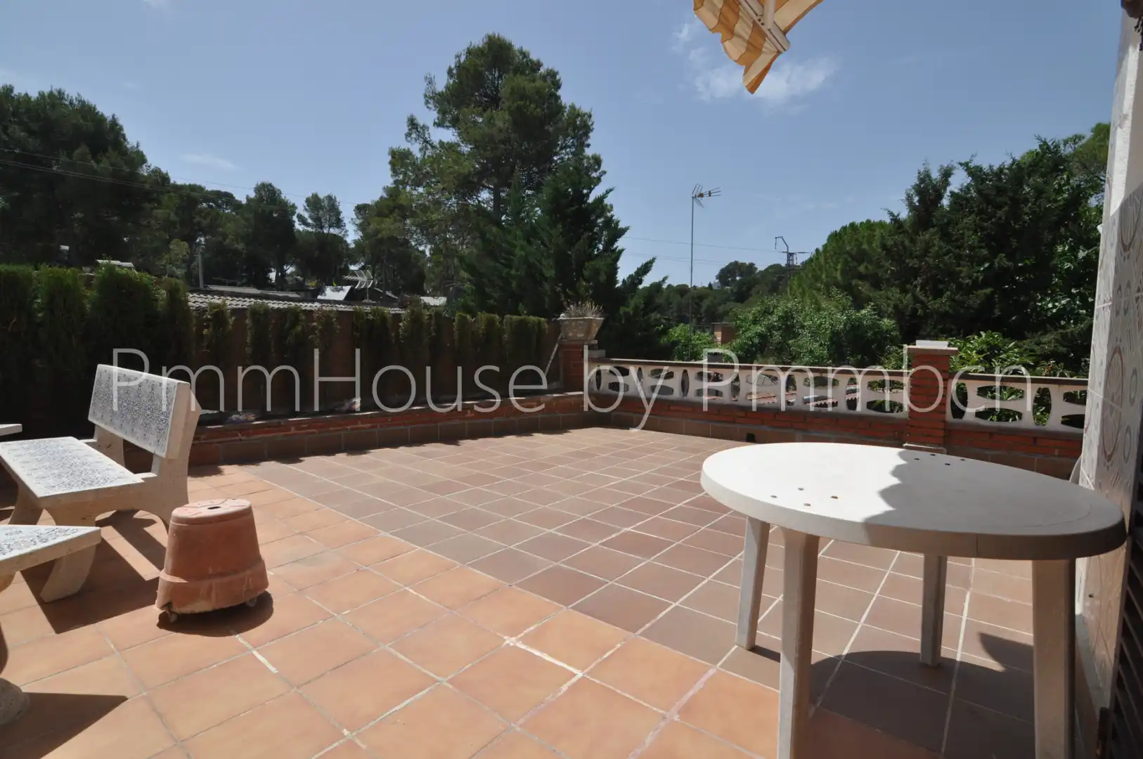 Terrassa de Casa o xalet en venda en Mediona amb Calefacció, Jardí privat i Terrassa