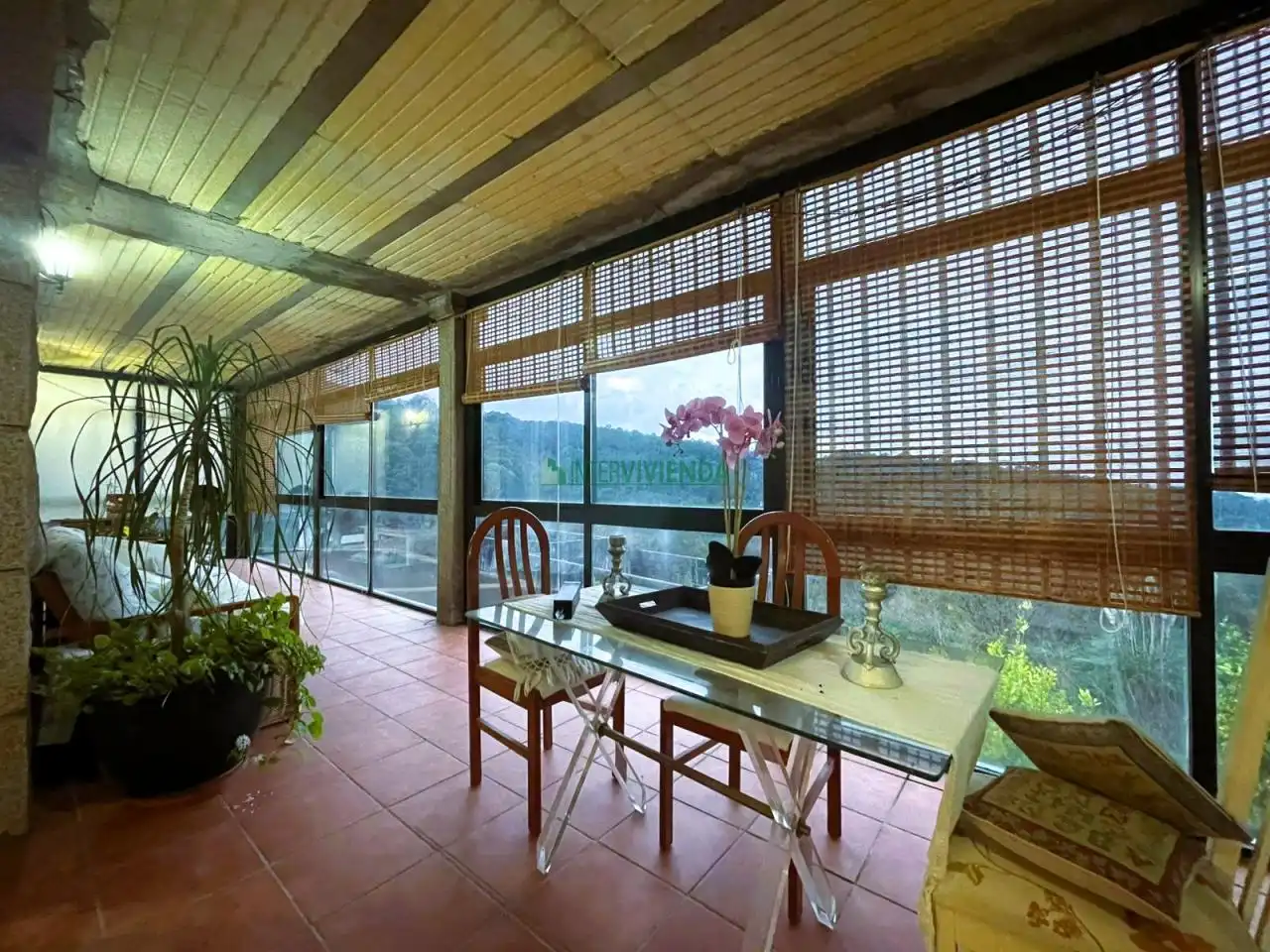Terraza de Casa o chalet en venta en Vigo  con Calefacción, Jardín privado y Trastero