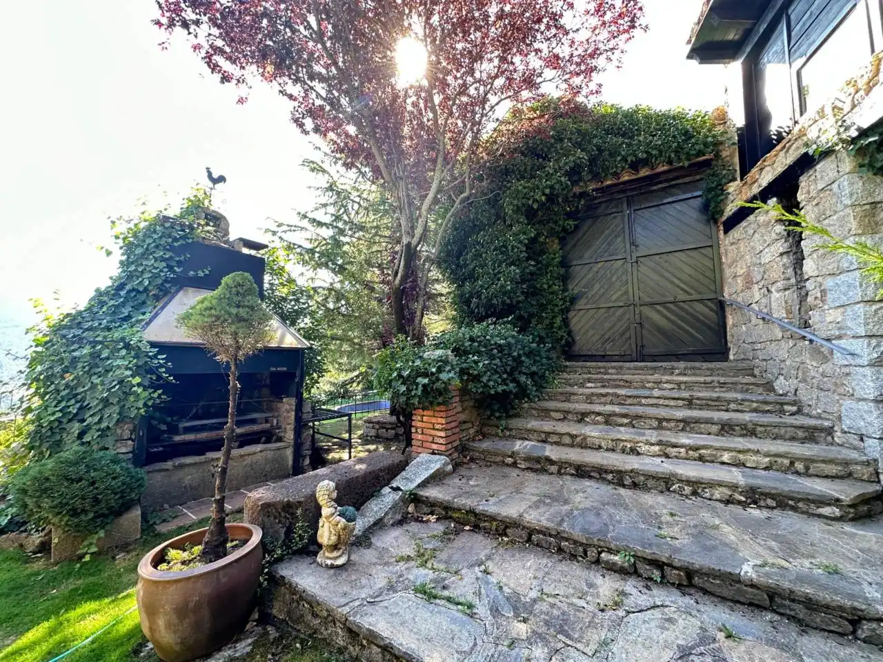Garden of Houses for sale in Montellà i Martinet  with Heating, Private garden and Parquet flooring