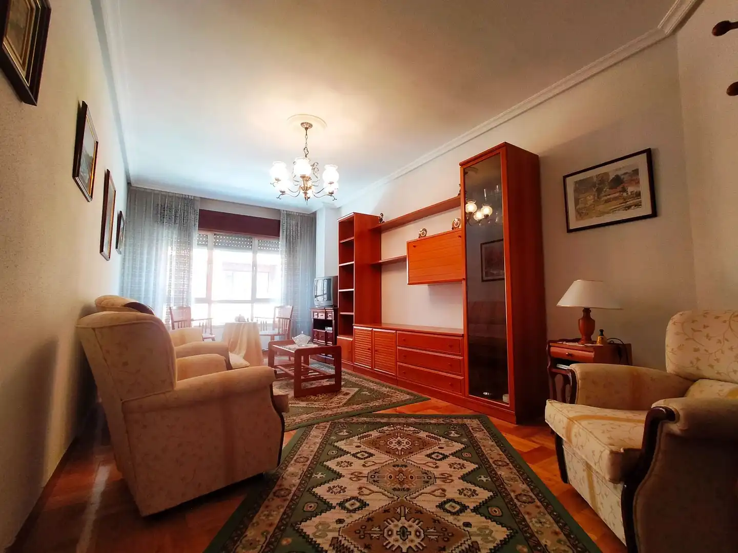 Living room of Flat for sale in Pravia  with Heating, Terrace and Storage room