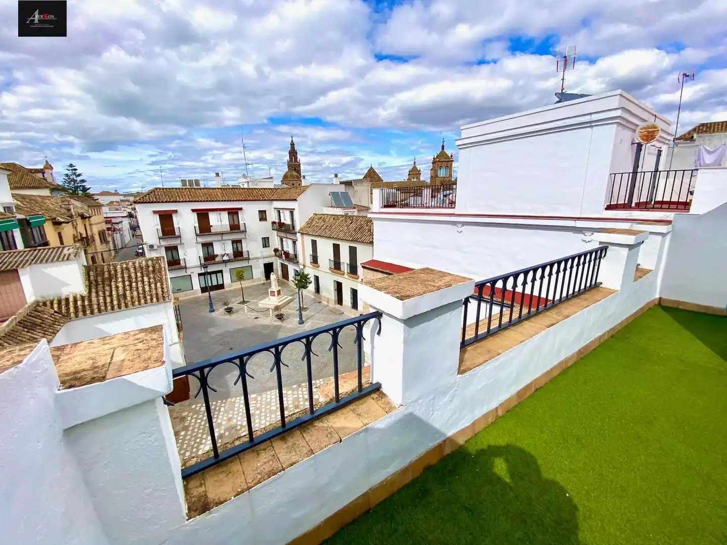 Exterior view of Duplexes for sale in Écija  with Air Conditioner, Terrace and Furnished