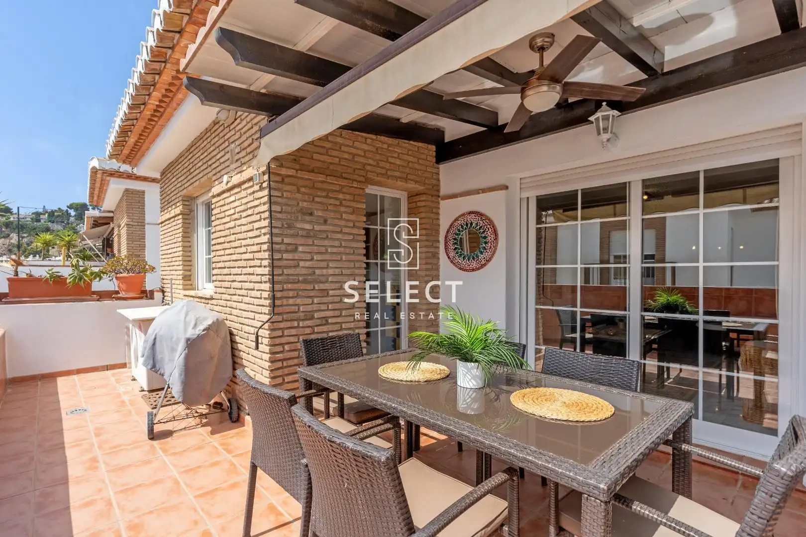 Terraza de Casa adosada en venta en Almuñécar con Aire acondicionado, Calefacción y Terraza