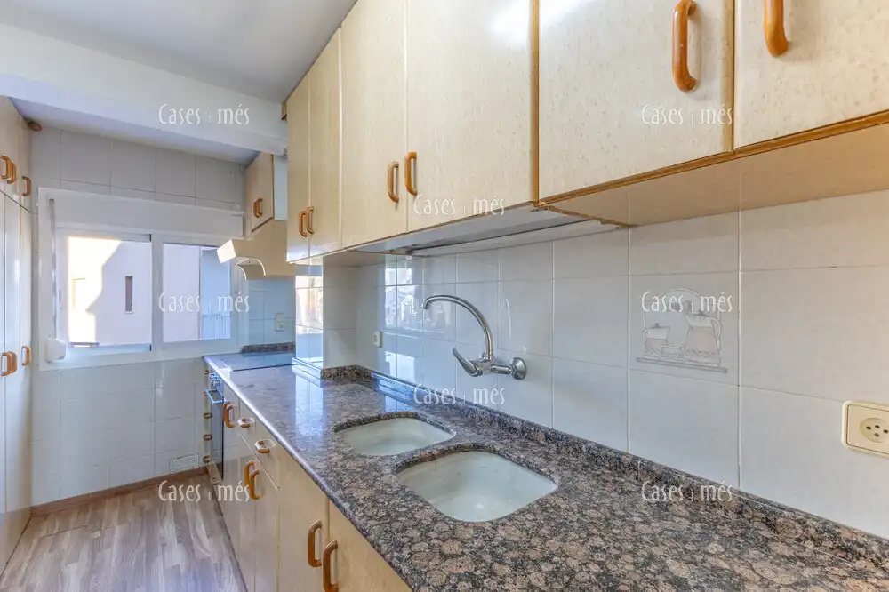 Cuina de Apartament en venda en La Pobla de Farnals amb Aire condicionat, Calefacció i Moblat