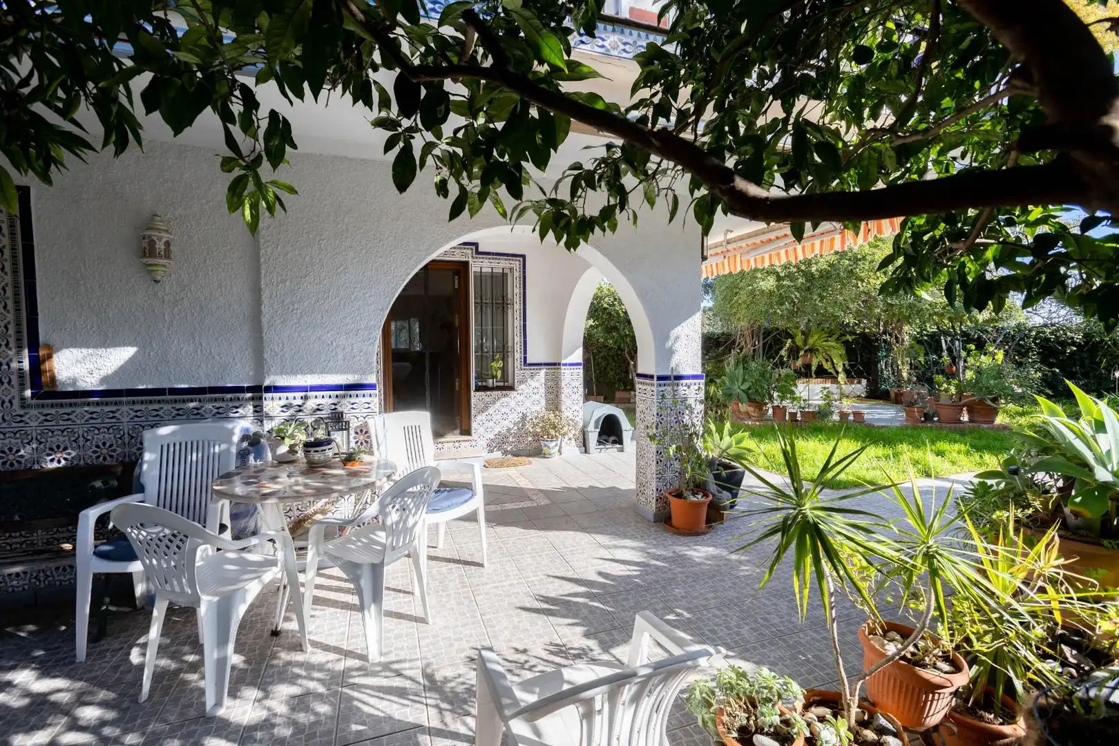 Garden of Houses for sale in Málaga