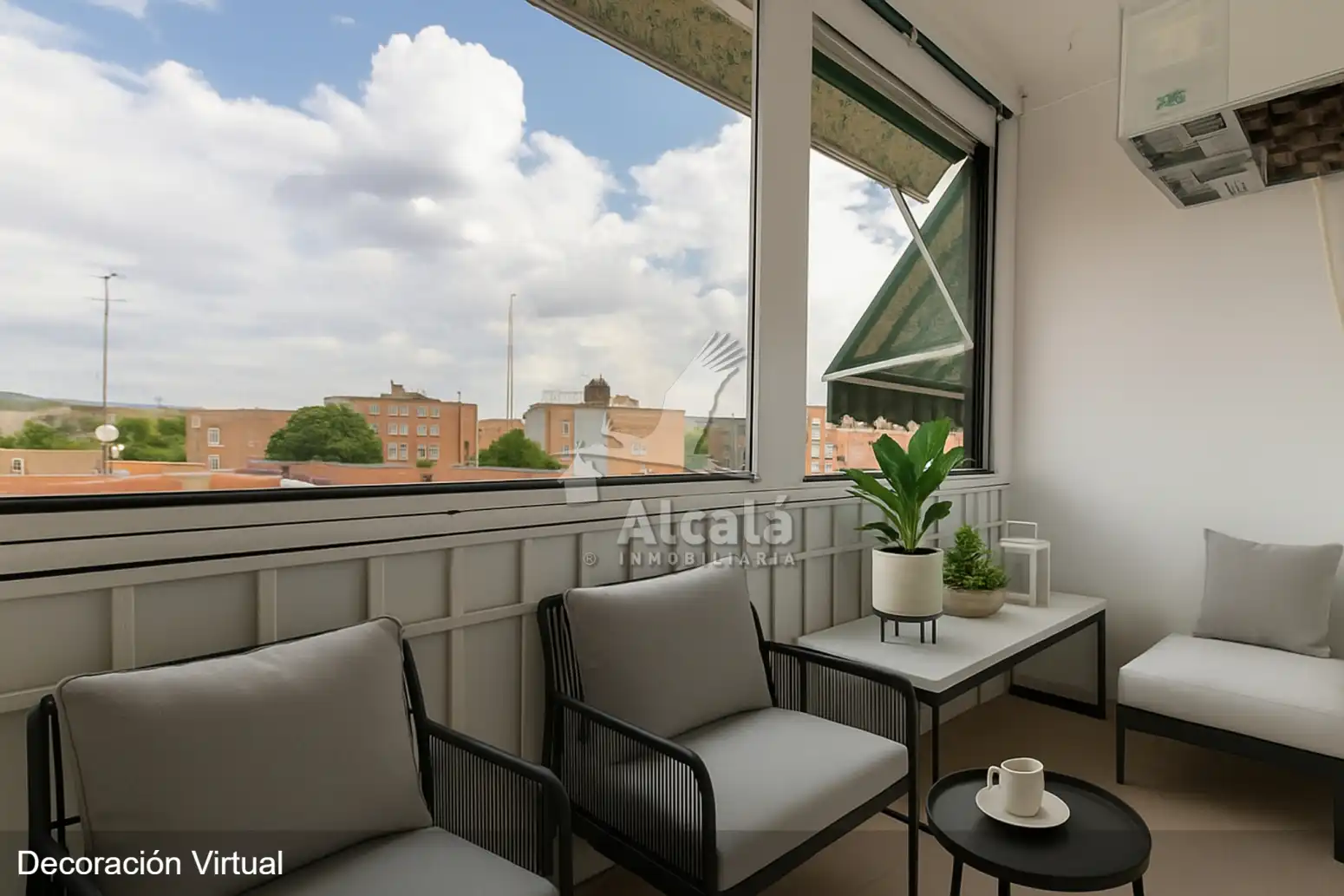 Balcony of Flat for sale in Alcalá de Henares  with Heating and Terrace