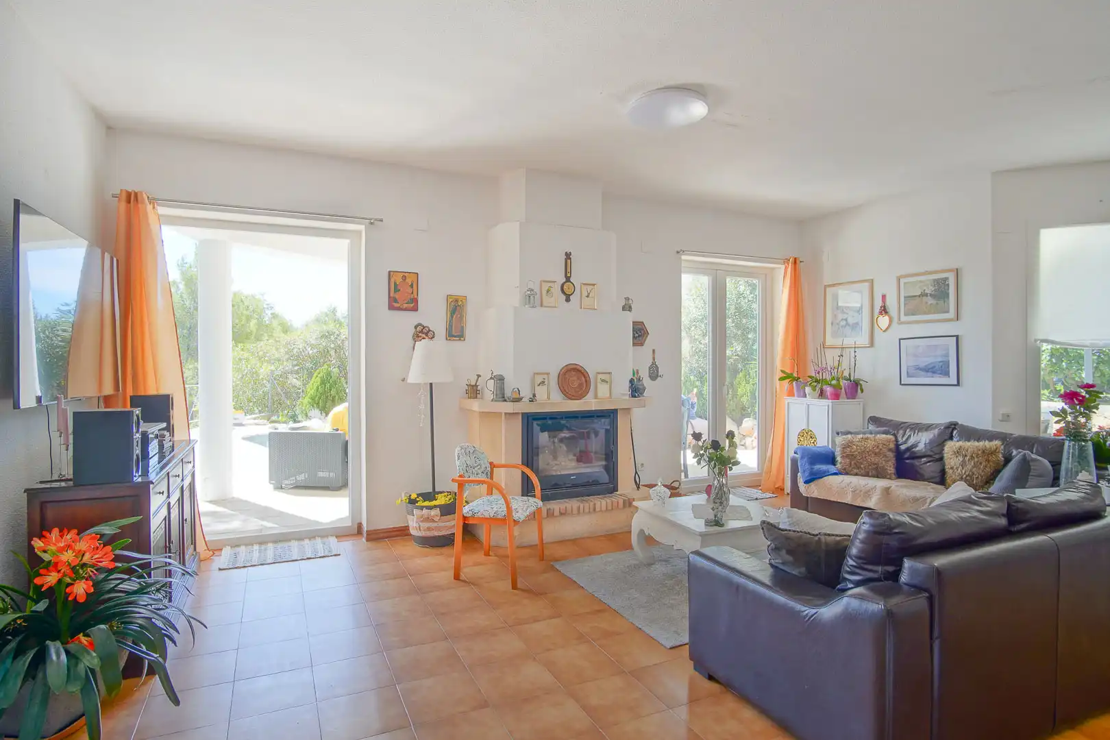 Living room of Houses for sale in Altea  with Private garden, Terrace and Balcony