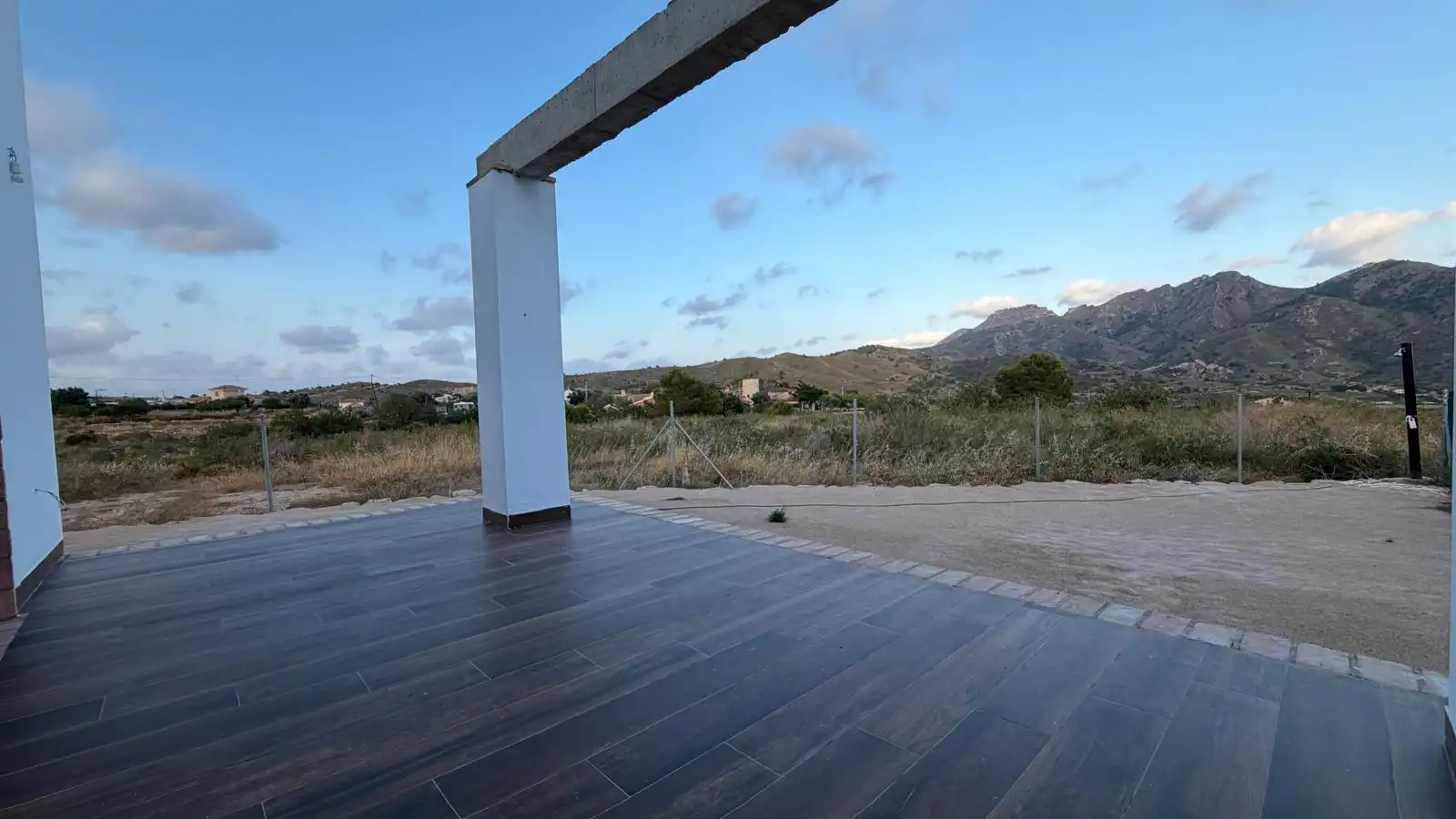 Terrassa de Finca rústica de lloguer en Cartagena amb Aire condicionat, Calefacció i Jardí privat