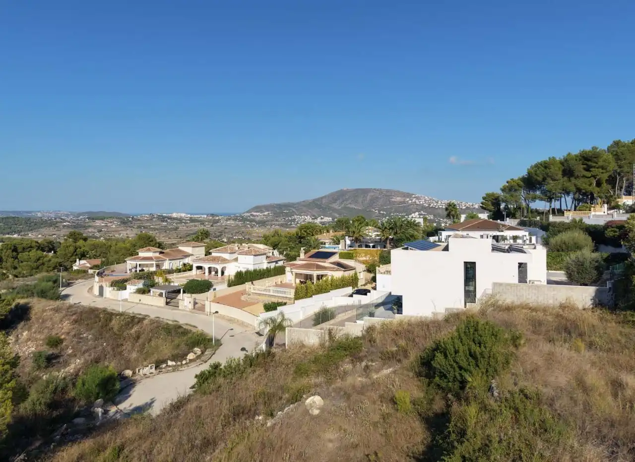 Vista exterior de Apartament en venda en Moraira amb Calefacció