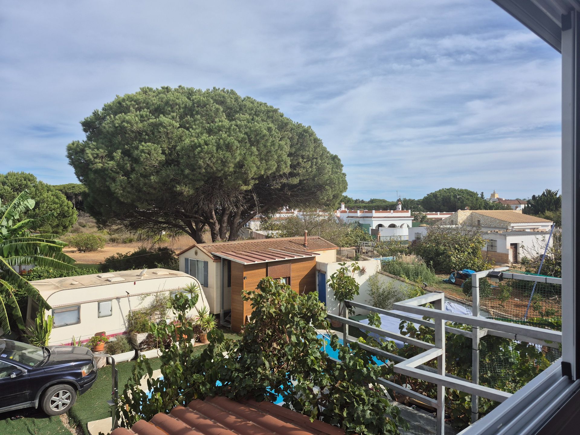 Jardí de Apartament de lloguer en Conil de la Frontera amb Aire condicionat, Calefacció i Terrassa
