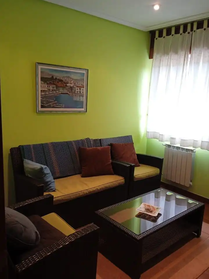 Living room of Houses for rent in Santiago de Compostela   with Private garden