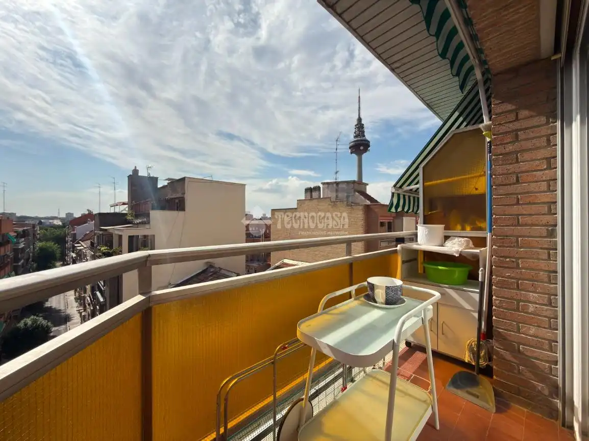 Terraza de Piso de alquiler en Madrid con Aire acondicionado, Calefacción y Terraza