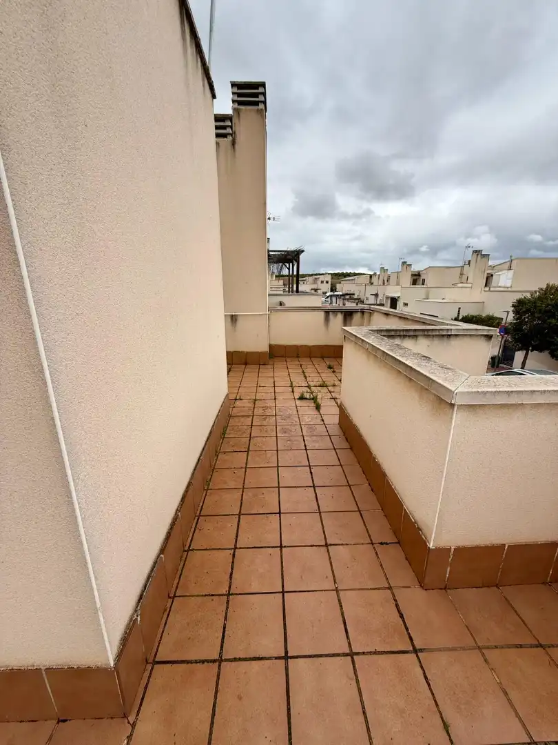 Terrace of Houses for sale in Burguillos de Toledo  with Air Conditioner, Heating and Private garden