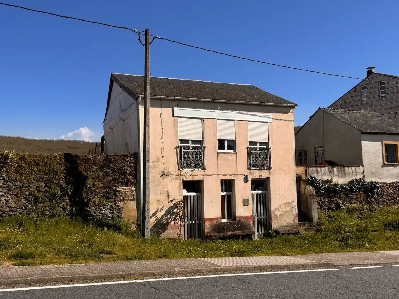 Vista exterior de Casa o xalet en venda en Viana do Bolo