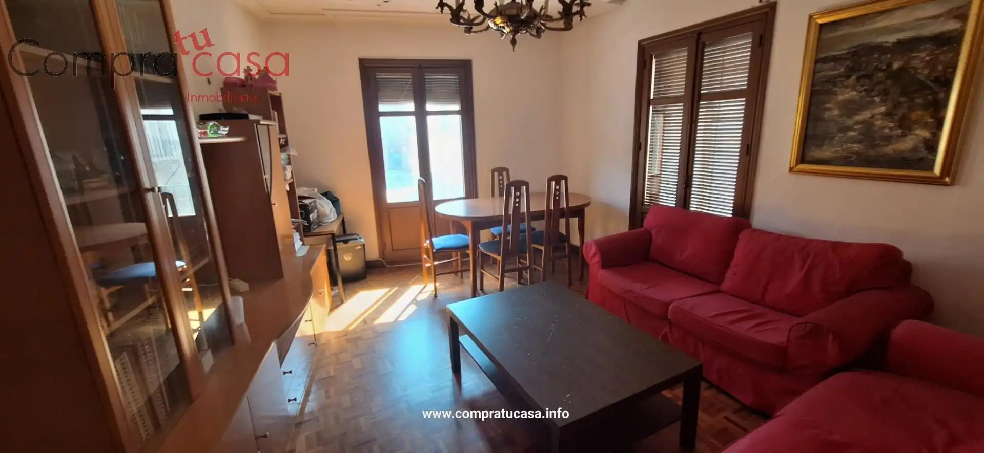Sala d'estar de Pis en venda en Segovia amb Calefacció, Parquet i Traster