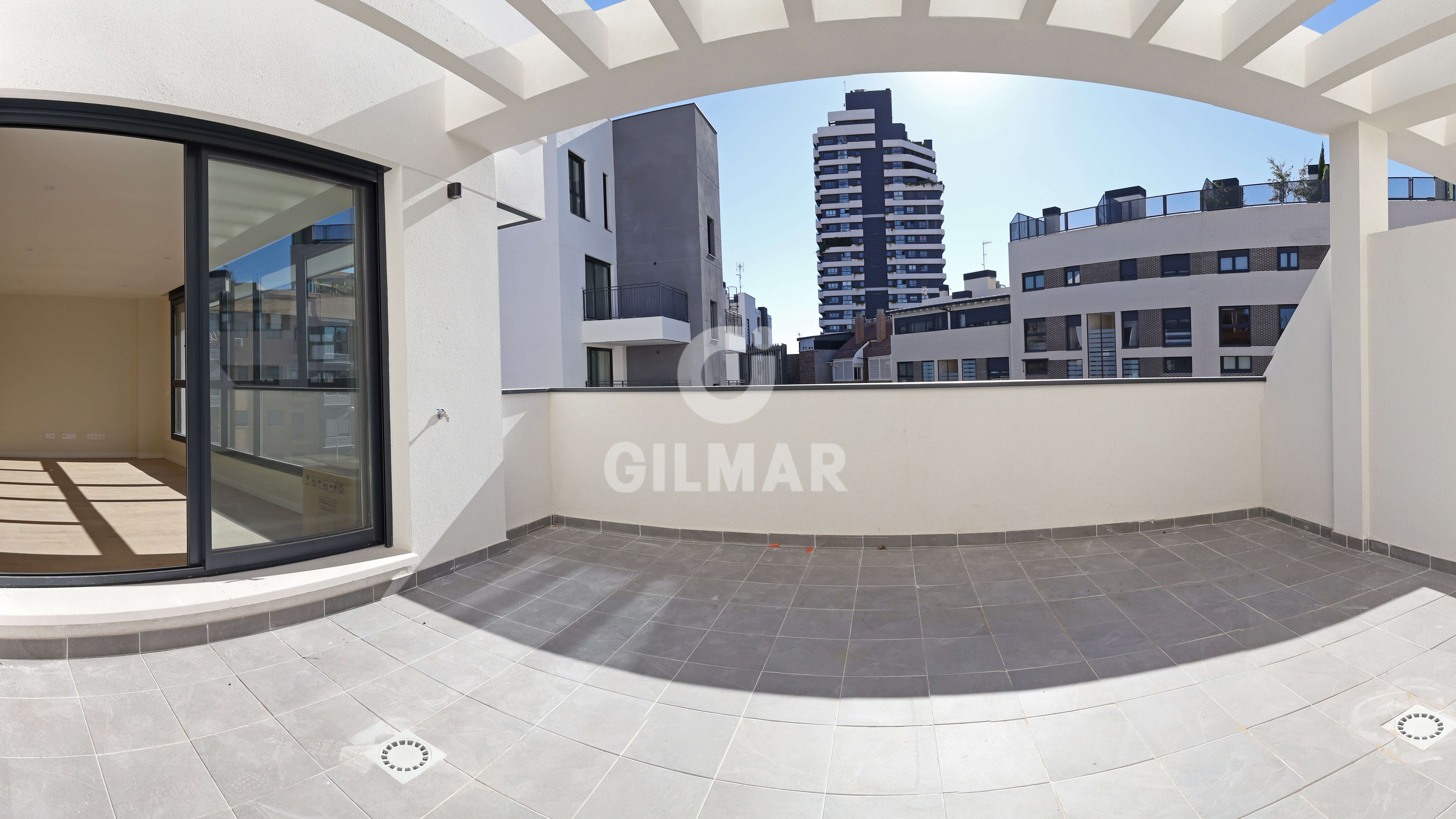 Terrace of Attic for sale in  Madrid Capital  with Heating, Private garden and Storage room