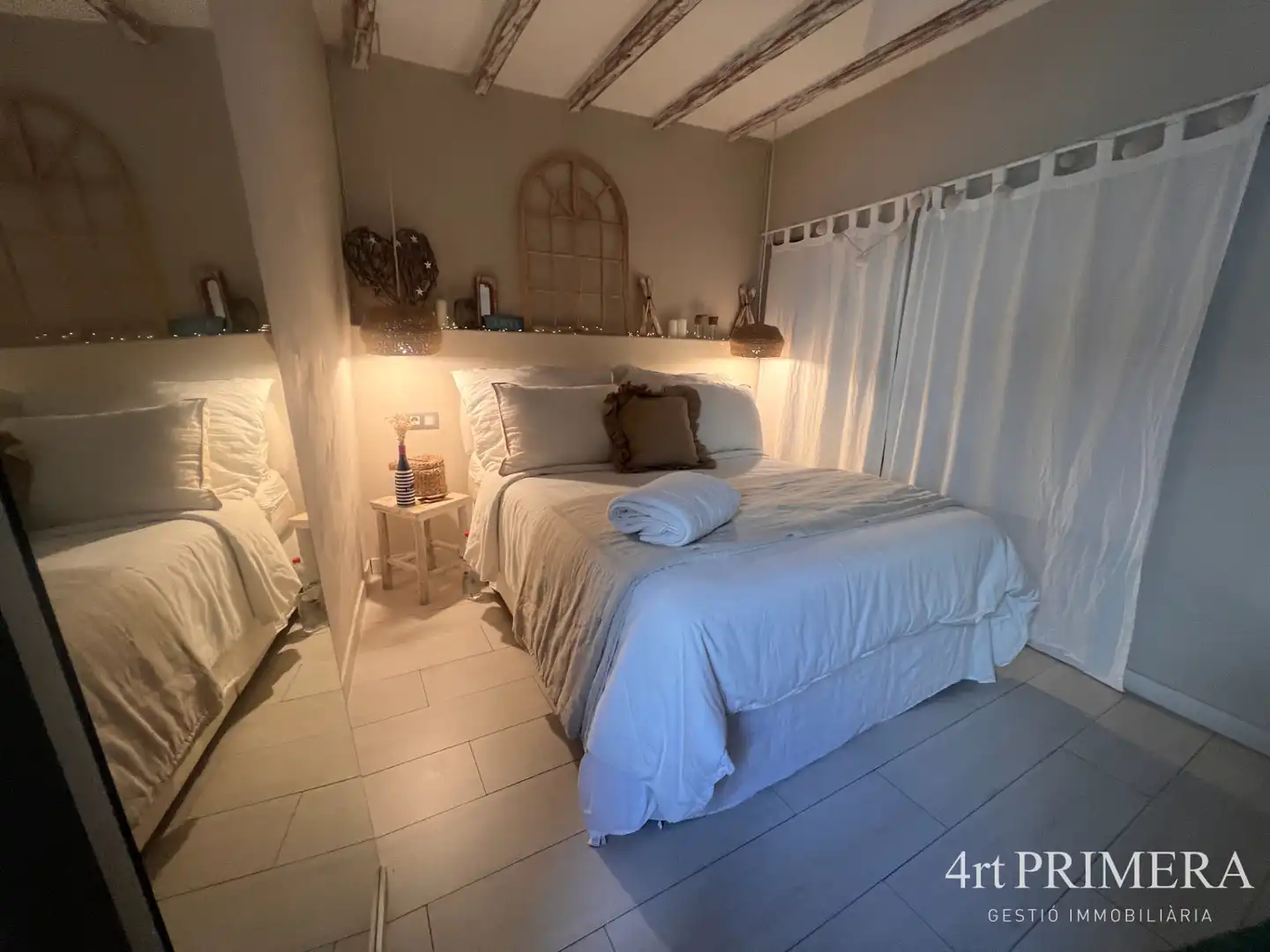 Schlafzimmer von Haus oder Chalet zum Verkauf in Vilassar de Dalt mit Klimaanlage, Heizung und Parkett