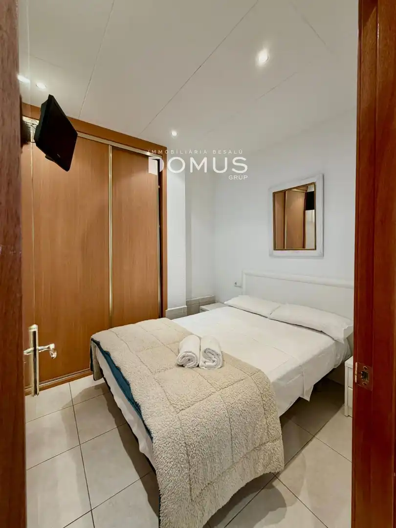 Bedroom of Flat for rent in L'Escala  with Air Conditioner, Heating and Furnished