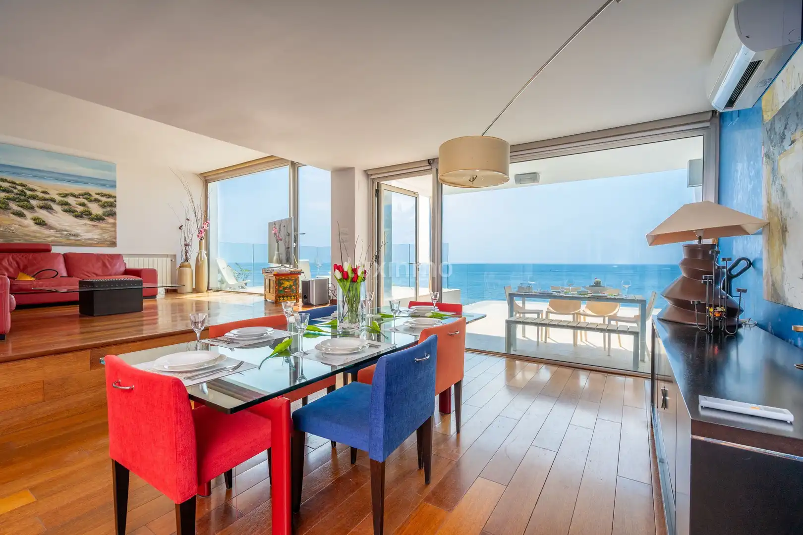 Comedor de Casa adosada en venta en Benissa con Aire acondicionado, Calefacción y Terraza