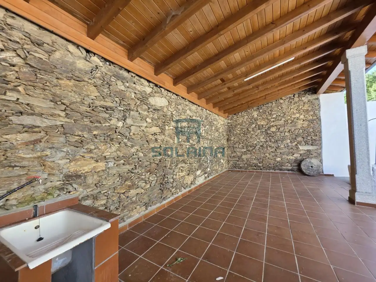 Terraza de Casa o chalet en venta en A Merca   con Calefacción, Jardín privado y Terraza