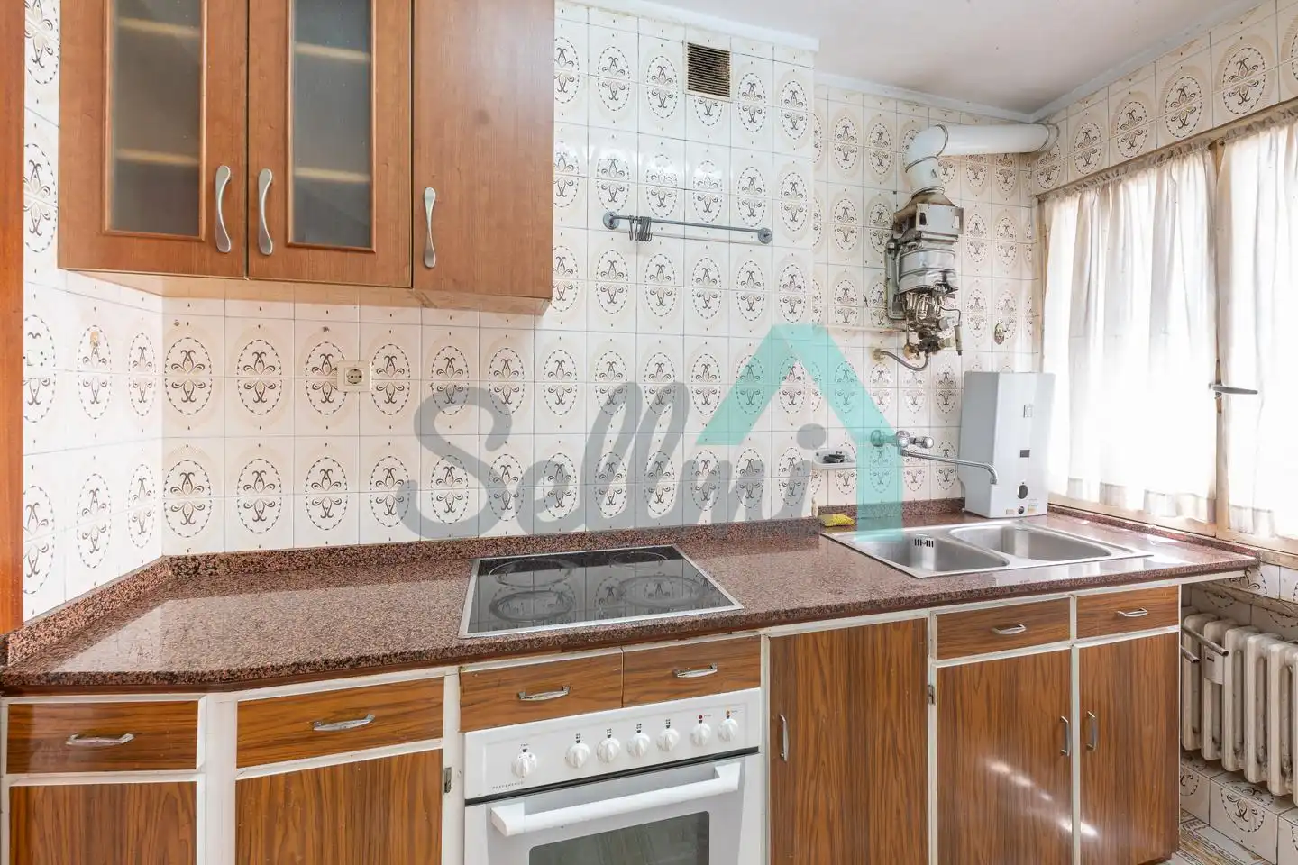 Küche von Wohnung zum Verkauf in Avilés mit Heizung und Terrasse
