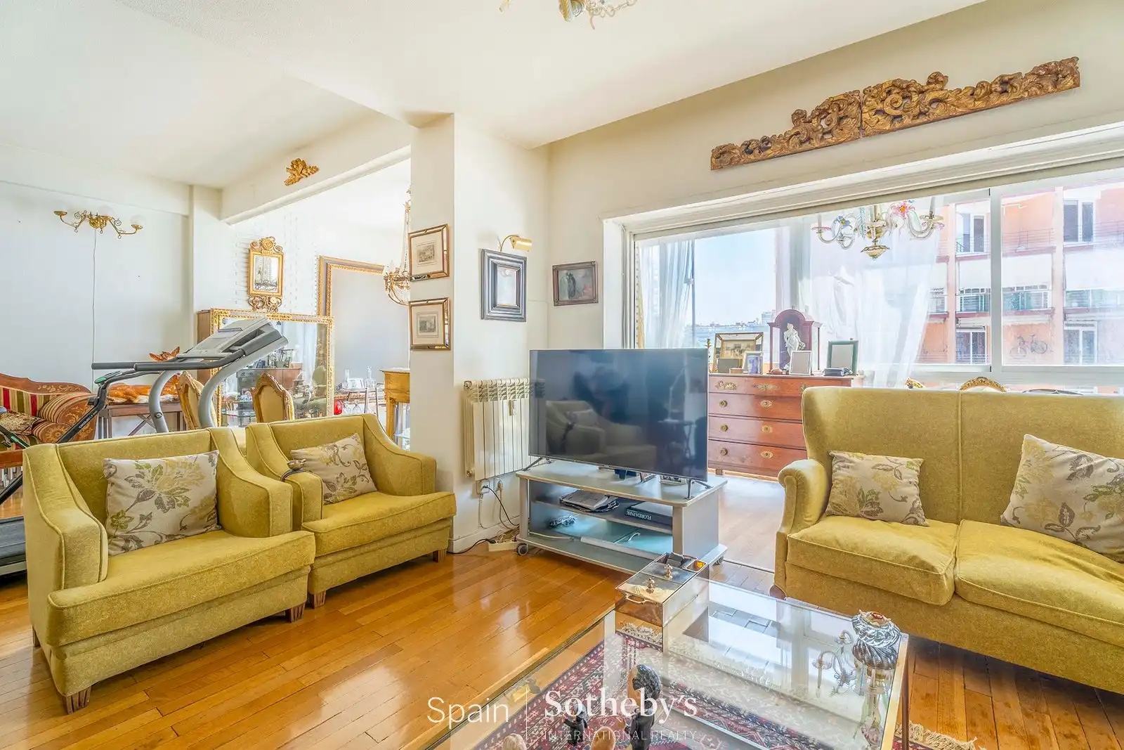 Sala de estar de Apartamento en venta en Madrid con Aire acondicionado, Calefacción y Trastero
