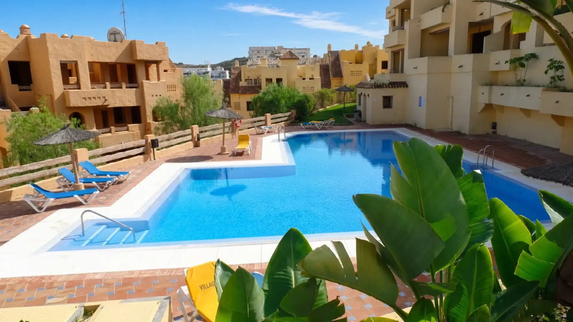 Swimming pool of Attic for sale in Manilva  with Air Conditioner, Terrace and Storage room