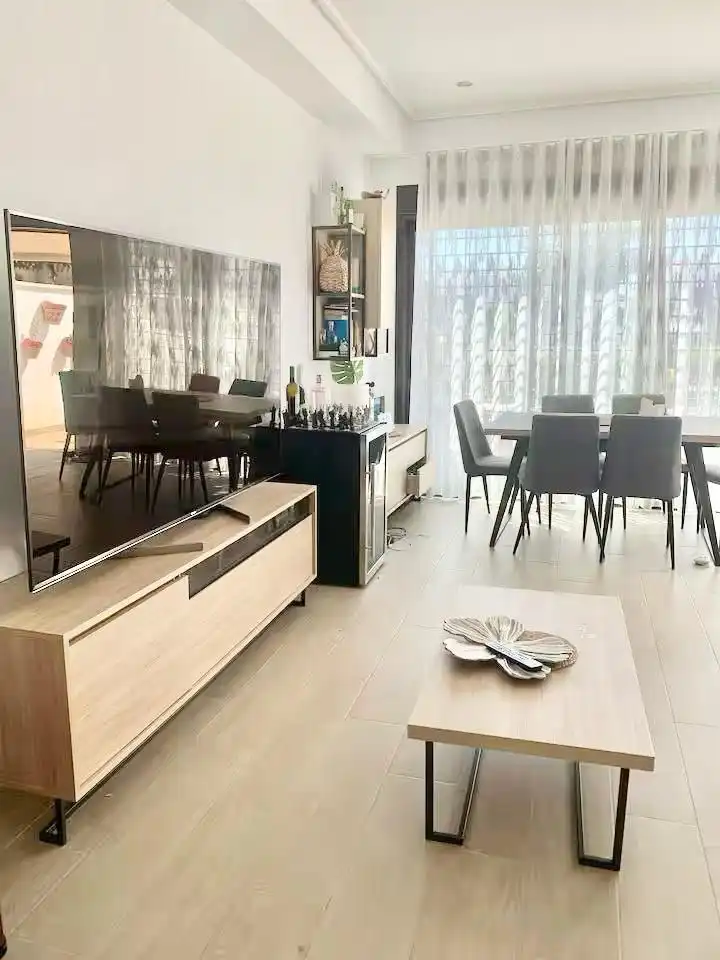 Dining room of Houses for rent in Pilar de la Horadada  with Air Conditioner, Heating and Parquet flooring