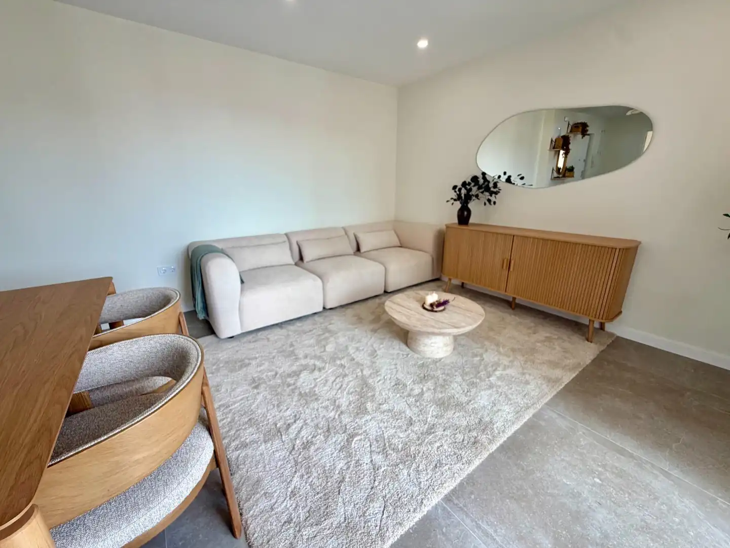 Living room of Flat for sale in Valencia  with Air Conditioner, Furnished and Balcony