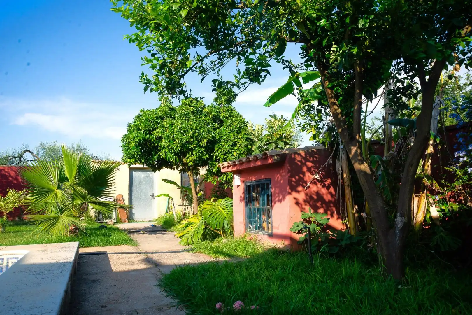 Jardín de Casa o chalet en venta en Pilas con Jardín privado y Piscina