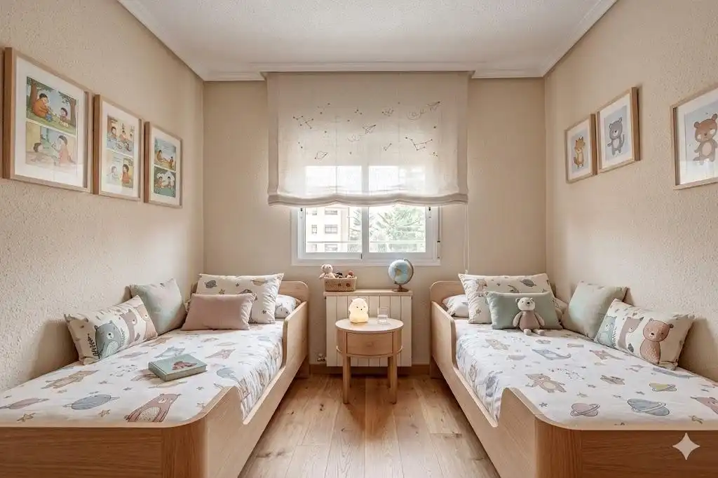 Bedroom of Flat for sale in Madrid  with Heating