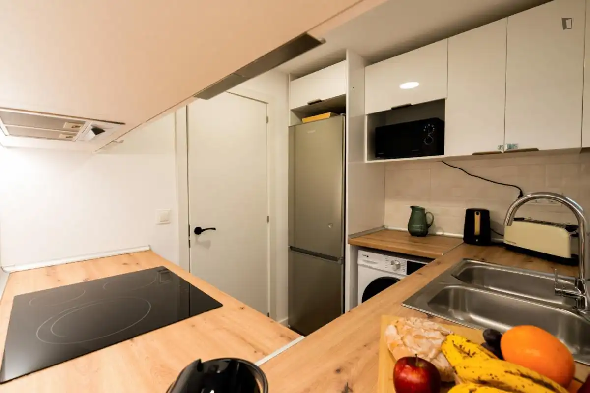 Cocina de Apartamento para compartir en Centre - Sant Oleguer