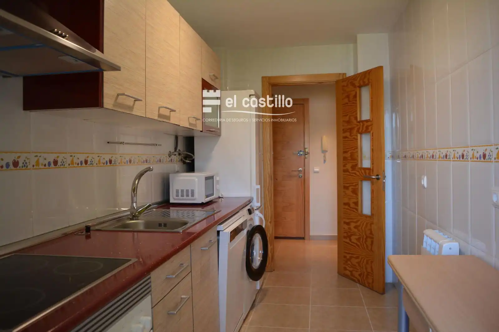 Cuina de Pis de lloguer en Sotillo de la Adrada amb Aire condicionat, Calefacció i Terrassa