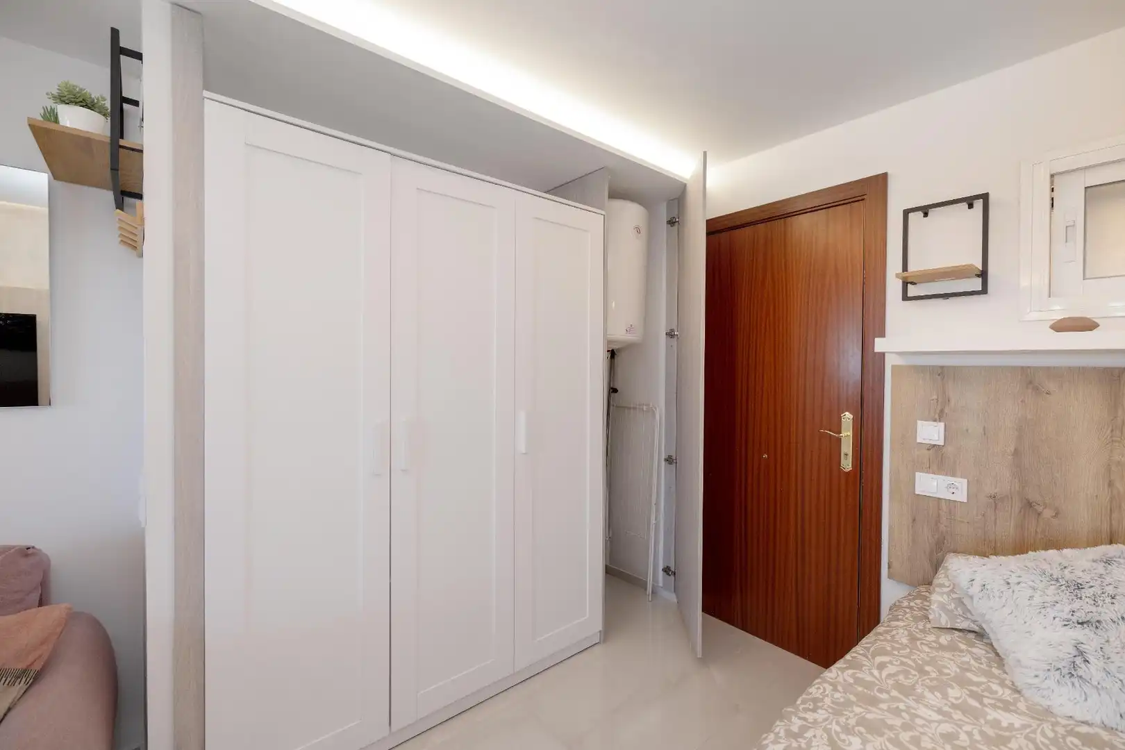 Schlafzimmer von Wohnung zum Verkauf in Mijas mit Privatgarten und Gemeinschaftspool