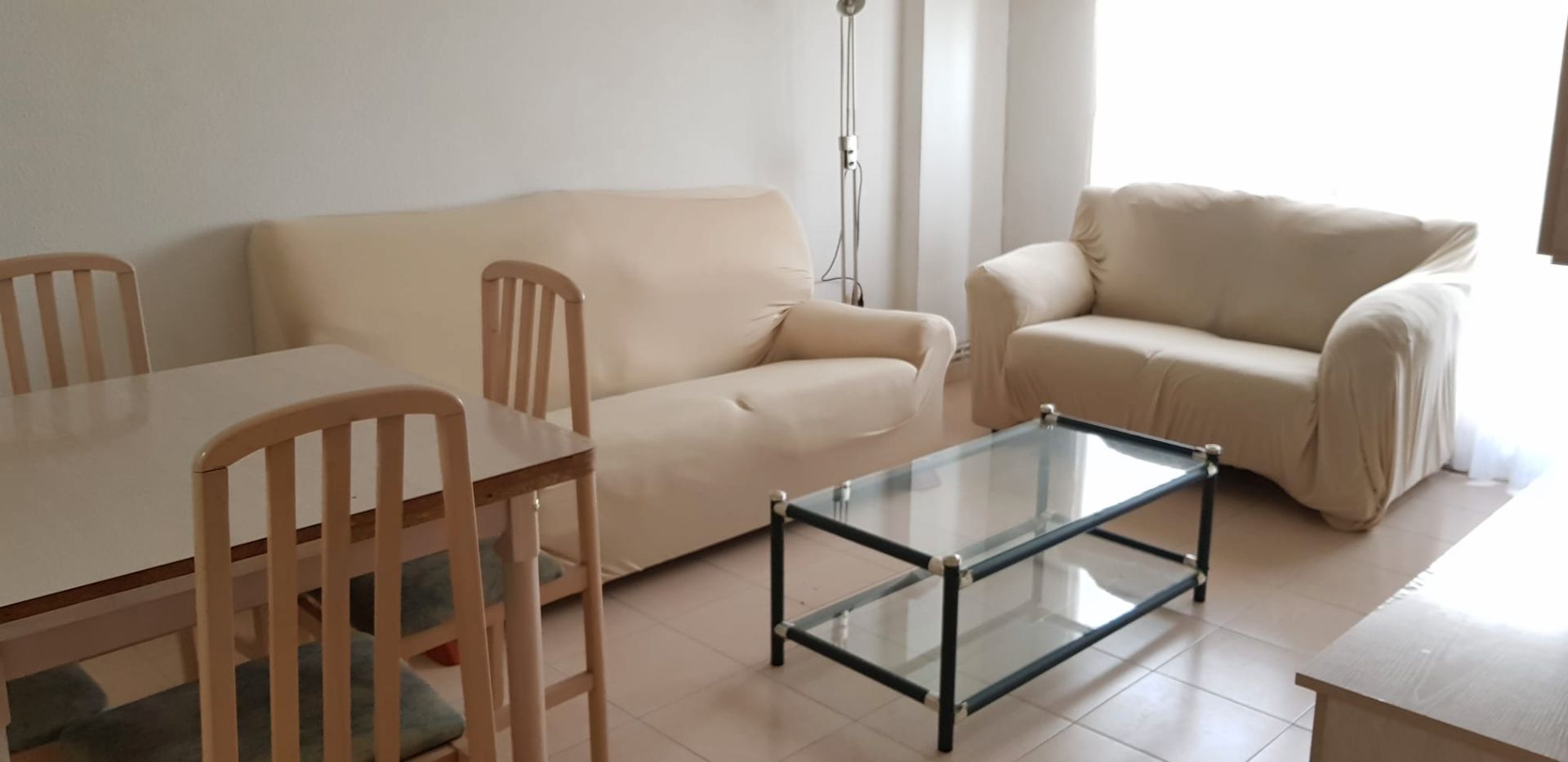 Living room of Flat to rent in  Albacete Capital  with Heating, Furnished and Oven
