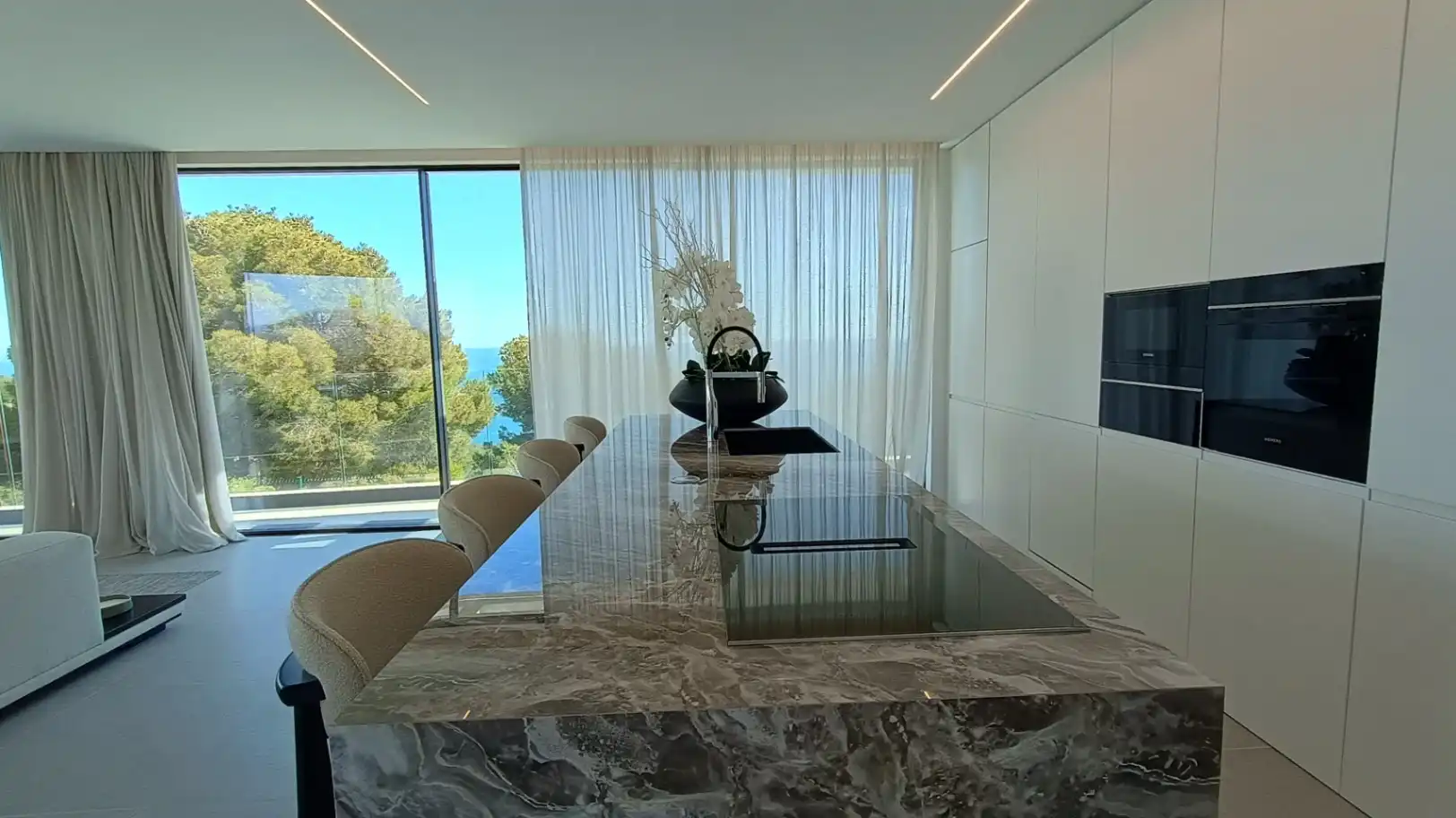 Menjador de Casa o xalet en venda en Jávea / Xàbia amb Aire condicionat, Calefacció i Jardí privat