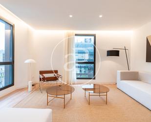 Living room of Flat to rent in  Madrid Capital  with Air Conditioner, Heating and Terrace