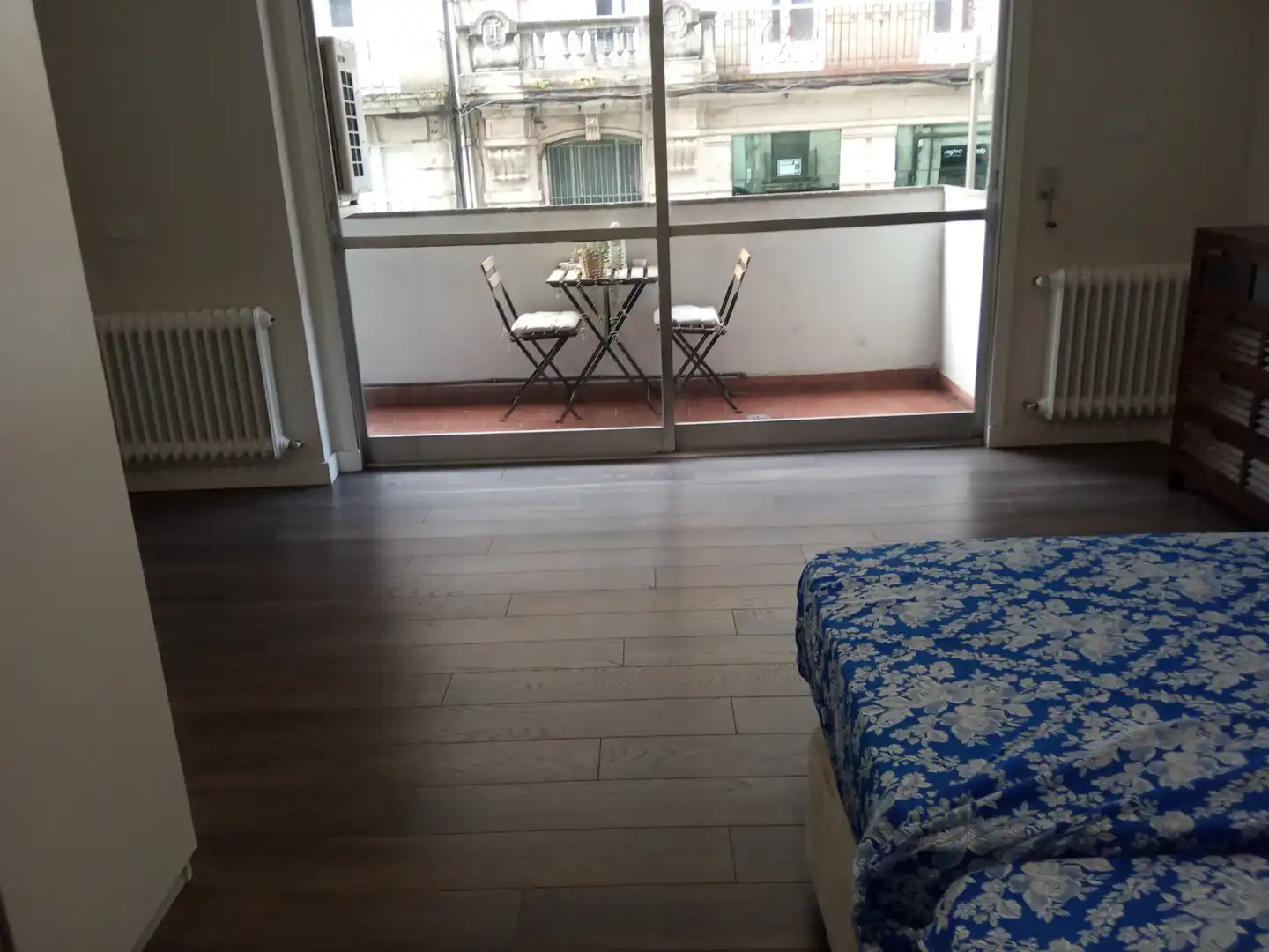 Balcony of Flat for rent in Ourense Capital   with Heating, Terrace and Furnished