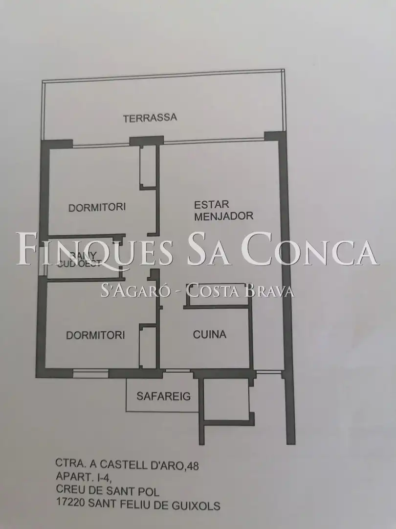 Apartament en venda en Castell d'Aro, Platja d'Aro i s'Agaró amb Calefacció i Terrassa