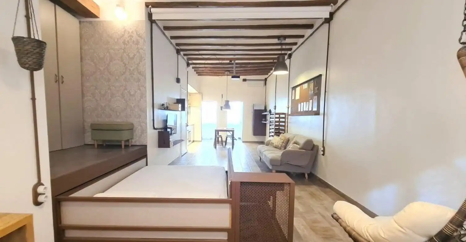 Bedroom of Lofts for sale in Barcelona  with Air Conditioner, Oven and Balcony