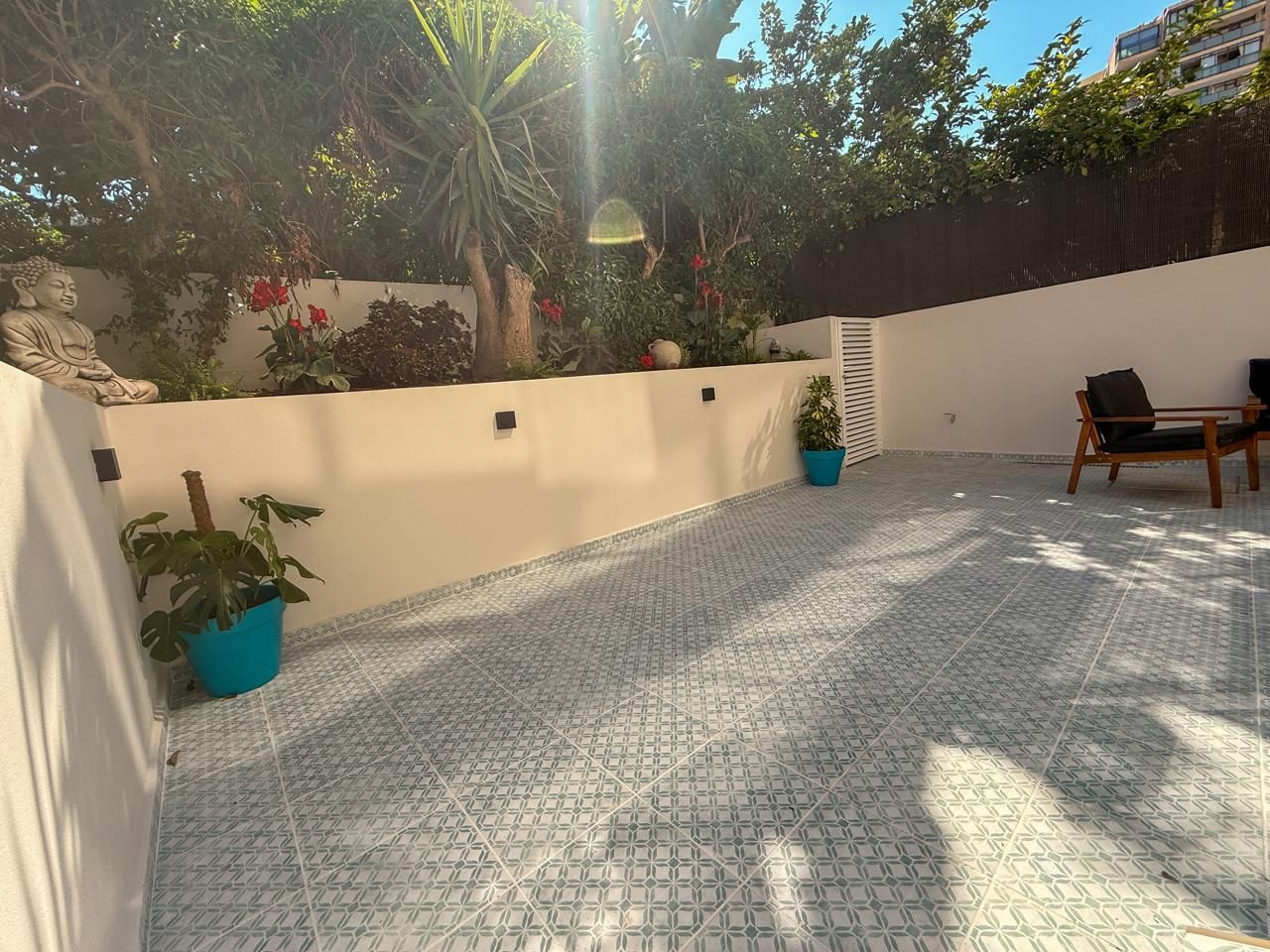 Terrace of Planta baja for sale in  Palma de Mallorca  with Air Conditioner, Terrace and Furnished