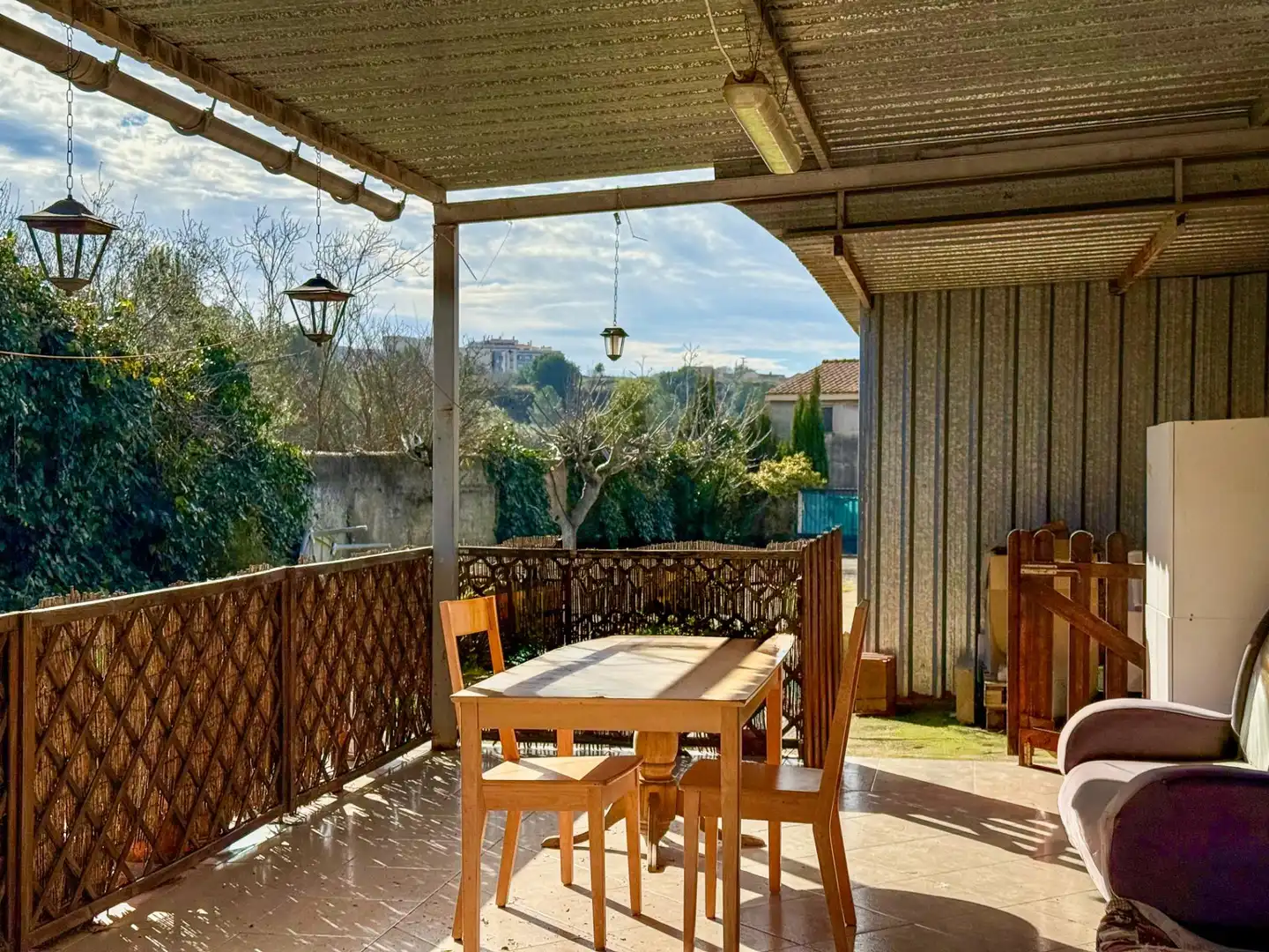 Terrassa de Finca rústica en venda en Sant Joan de Moró amb Jardí privat