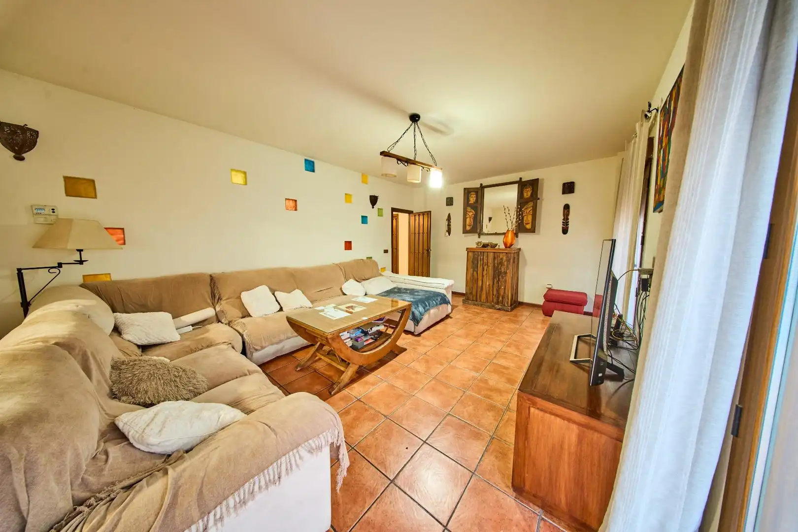 Sala de estar de Casa o chalet en venta en Santa Fe con Aire acondicionado, Calefacción y Piscina